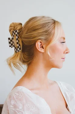 Andi Rad Checkered Claw Clip