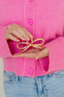 Andi Radiant Bow Claw Clip