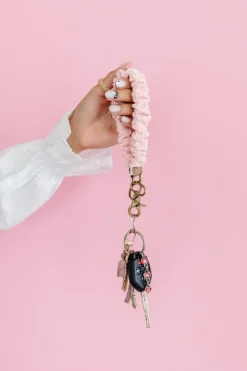Andi Rose Corduroy Scrunchie Keychain