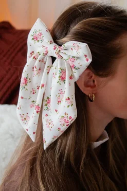 Andi Rosy Romance Bow Clip