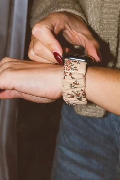 Andi Rustic Bloom Scrunchie Apple Watchband