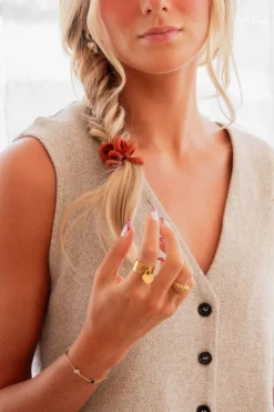 Andi Rustic Cord Scrunchies