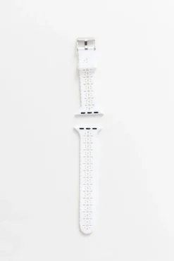 Andi Samsung White Floral Silicone Watch Band