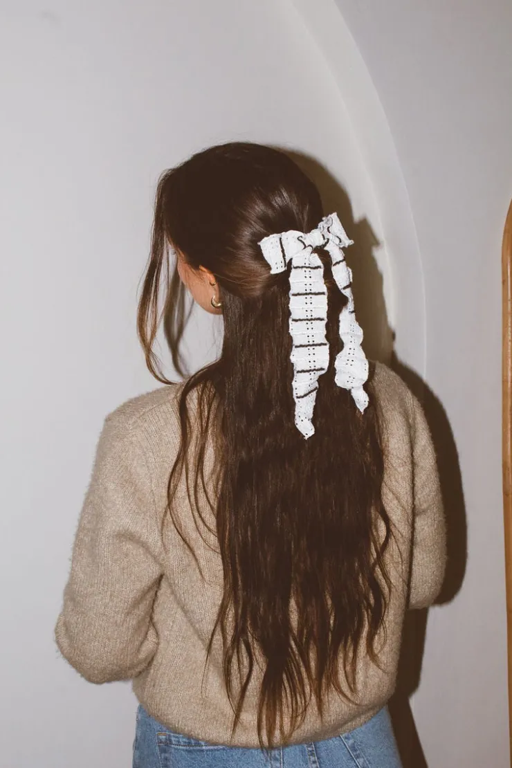 Andi Seasonal Stripe Long Bow