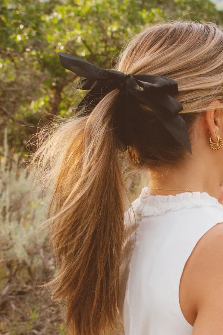 Andi Sheer Bow Banana Claw Clip