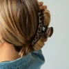 Andi Skinny Leopard Claw Clip