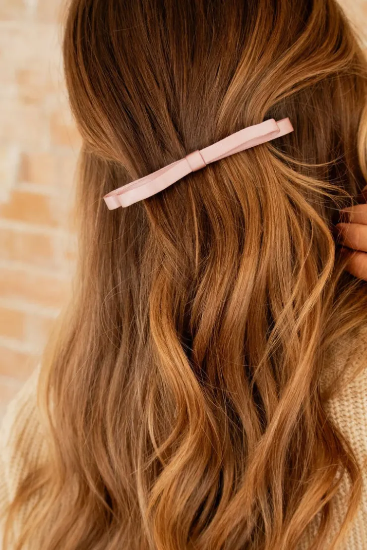 Andi Skinny Loop Bow Barrette
