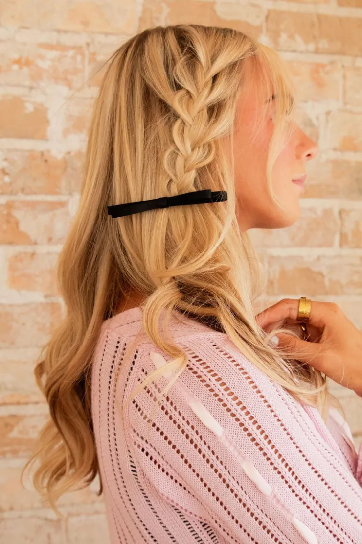 Andi Skinny Loop Bow Barrette