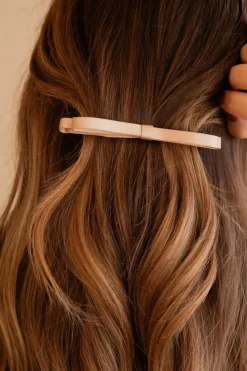 Andi Skinny Loop Bow Barrette