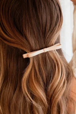 Andi Skinny Loop Bow Barrette