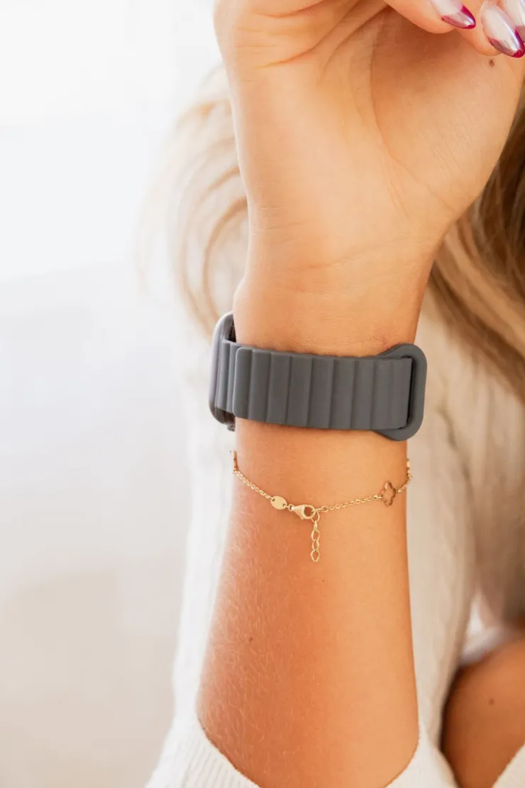 Andi Slate Magnetic Loop Watch Band