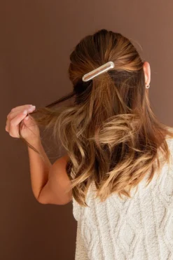 Andi Smooth Metal Barrette