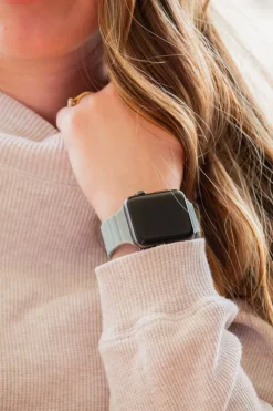 Andi Soft Sage Magnetic Loop Watch Band