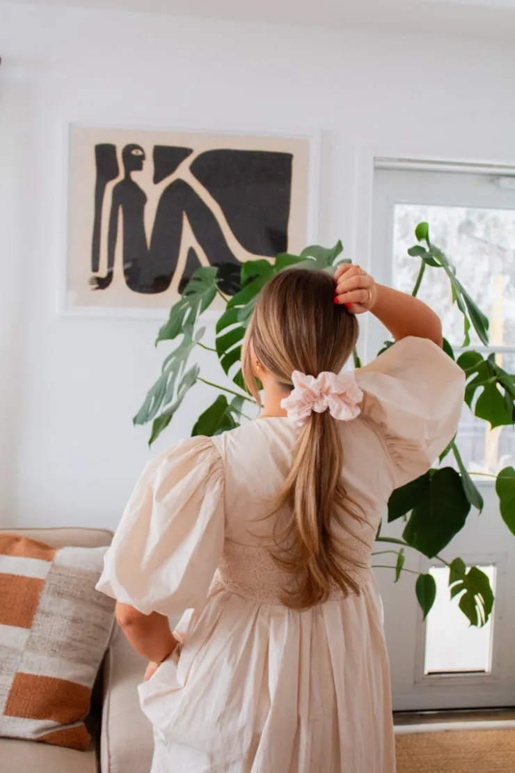 Andi Sweet & Simple Gingham Scrunchie