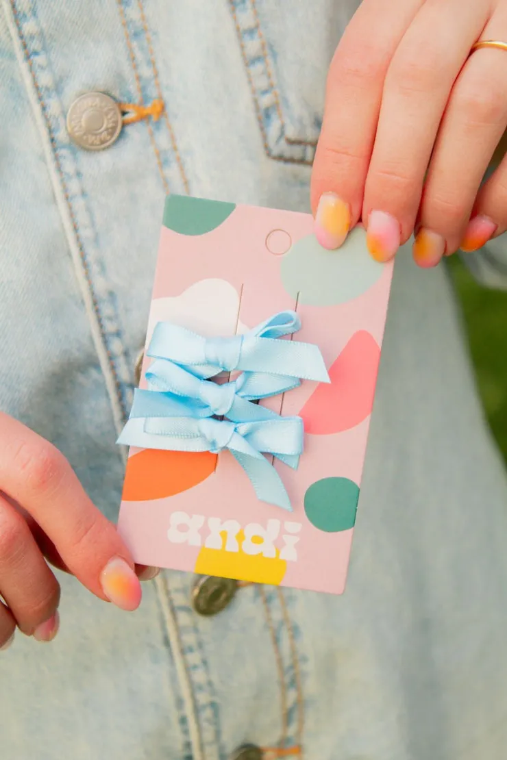 Andi Teeny Satin Bows 3-Pack