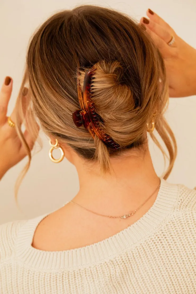 Andi Thick Hair French Twist Claw Clip