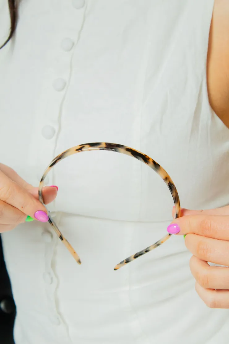 Andi Thin Acetate Headband