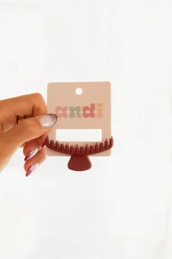 Andi Thin Hair French Twist Claw Clip