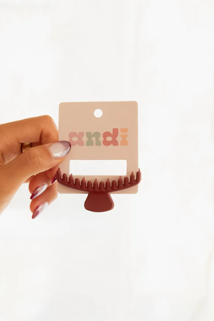 Andi Thin Hair French Twist Claw Clip