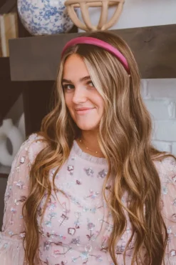 Andi Thin Satin Headband