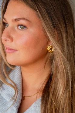 Andi Tie The Knot Studs