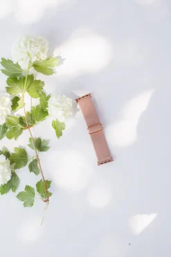Andi Toasted Rose Adjustable Elastic Watch Band