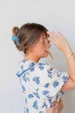 Andi Transparent Half Moon Claw Clips