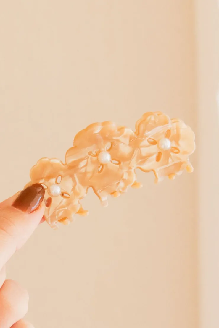 Andi Trio Flora Claw Clip