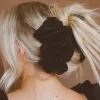 Andi Twinkle Black Bow Claw Clip