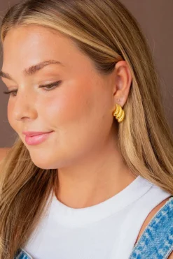 Andi Wing Tip Studs - Hypoallergenic