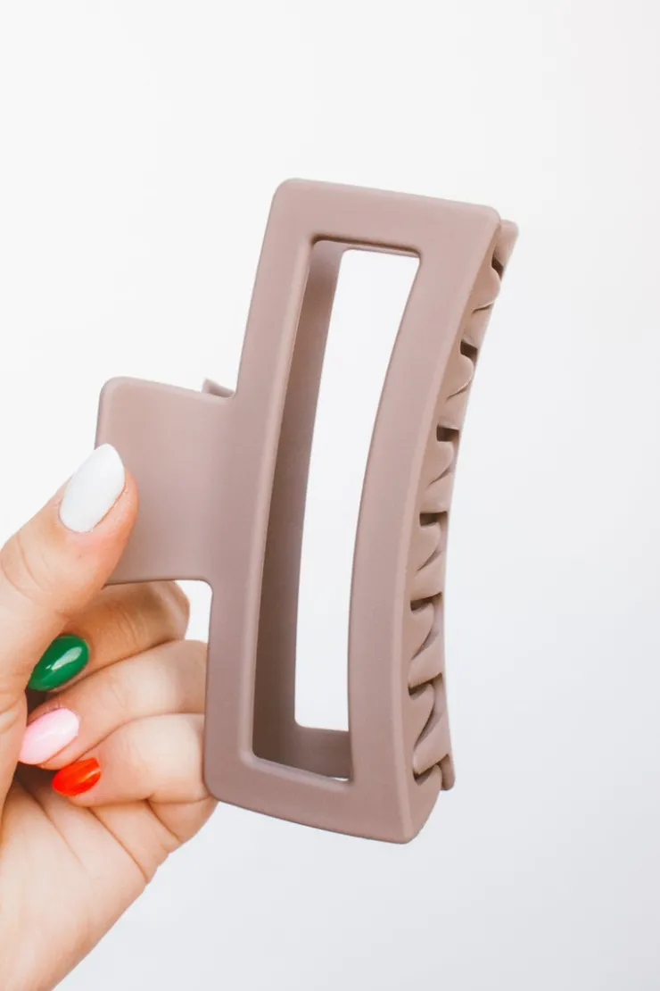Andi XL Matte Claw Clips